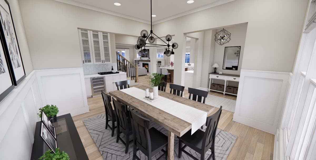Plan 14790RK: 3 Bed Modern Farmhouse with Bonus Expansion - 2419 Sq Ft - Image #29 - Country, Craftsman, Farmhouse, Modern Farmhouse, New American