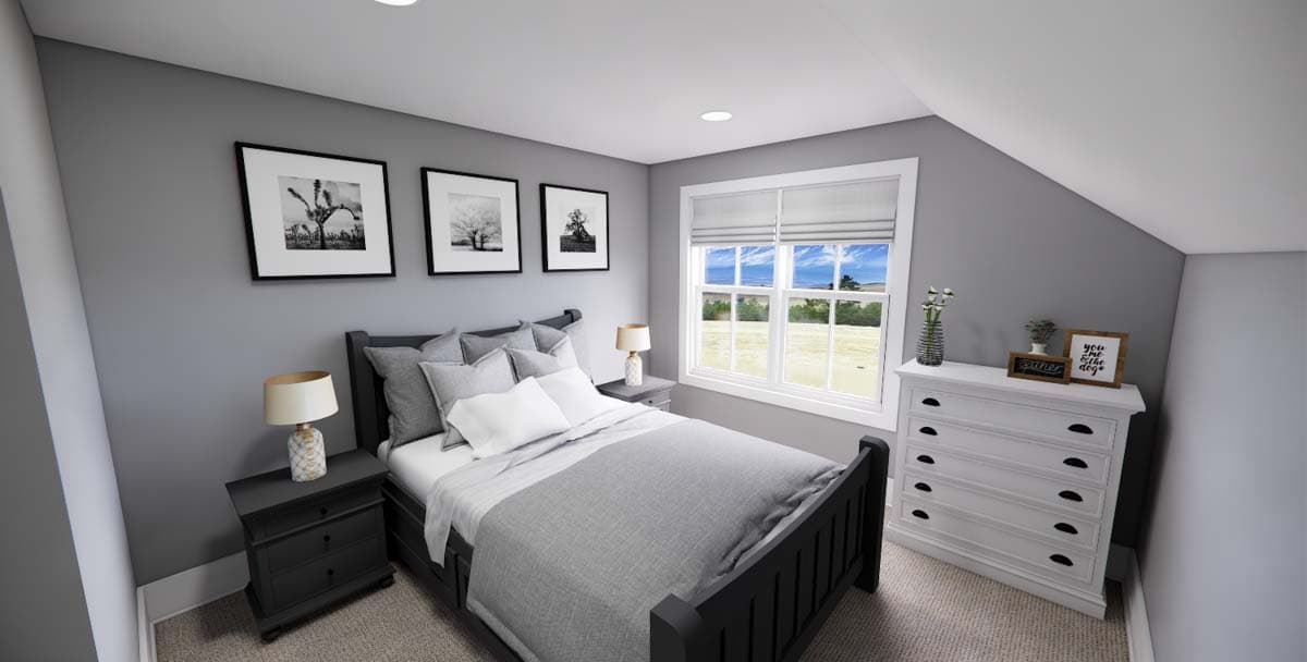 Plan 14790RK: 3 Bed Modern Farmhouse with Bonus Expansion - 2419 Sq Ft - Image #43 - Country, Craftsman, Farmhouse, Modern Farmhouse, New American