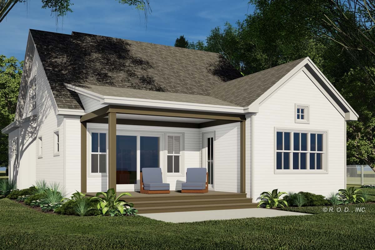 Plan 14790RK: 3 Bed Modern Farmhouse with Bonus Expansion - 2419 Sq Ft - Image #8 - Country, Craftsman, Farmhouse, Modern Farmhouse, New American