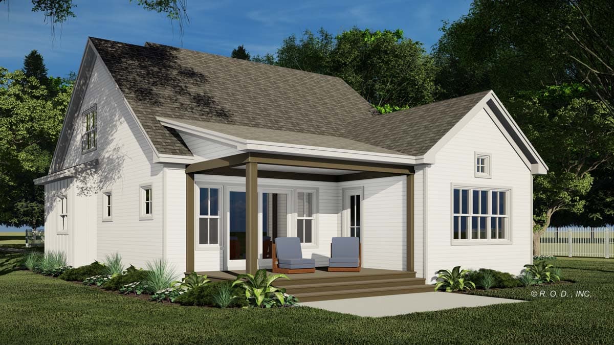 Plan 14790RK: 3 Bed Modern Farmhouse with Bonus Expansion - 2419 Sq Ft - Image #9 - Country, Craftsman, Farmhouse, Modern Farmhouse, New American