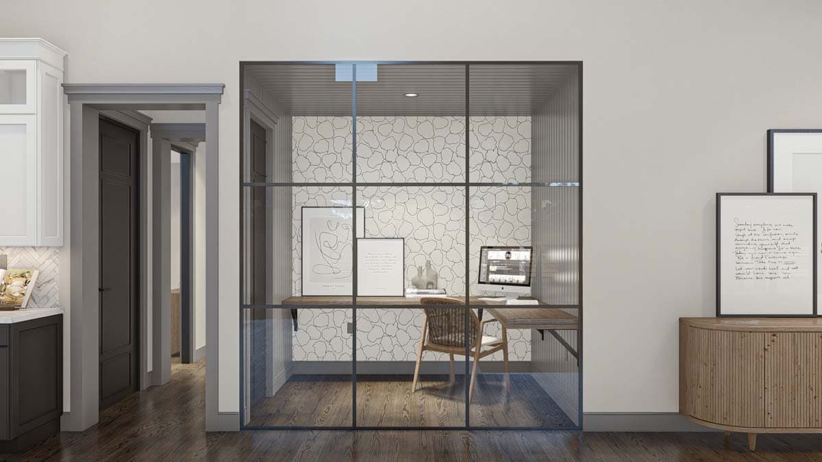 Plan 623308DJ: Barndominium-Style House Plan with Cathedral Ceiling Garage - 2191 Sq Ft - Image #9 - Barndominium, Country, Traditional