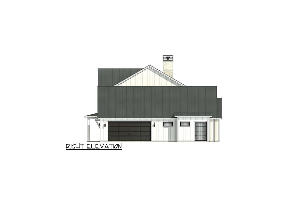 Plan 818098JSS: Expansive Farmhouse with 4 Bedrooms and Wrap Around Porch - Image #8 - Farmhouse, Traditional