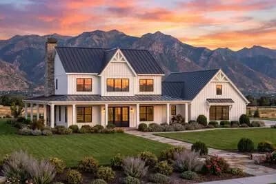 Expansive Farmhouse with 4 Bedrooms and Wrap Around Porch