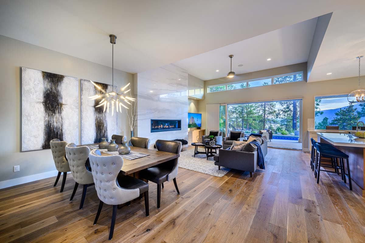 Plan 144101UPR: Mid-Century Modern House Plan with Covered Rear Patio - 3409 Sq Ft - Image #7 - Contemporary, Mid Century Modern, Modern