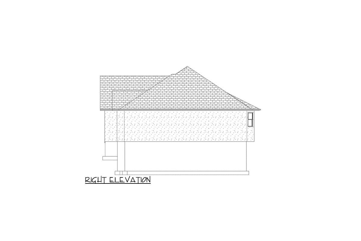 Plan 61477UT: 3 Bed One Story House Plan with Lower Level Expansion - 1808 Sq Ft - Image #11 - Ranch, Traditional