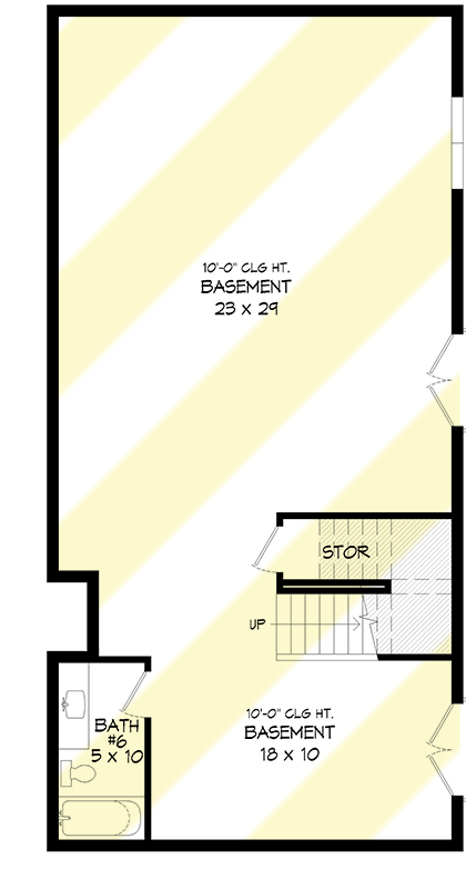 Plan 680223VR: 3-Story Contemporary House Plan with Unfinished Basement - 2342 Sq Ft - Floor Plan - Unfinished Lower Level - Carriage, Contemporary, Mid Century Modern, Modern, Mountain