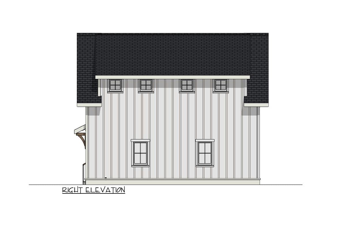 Plan 765051TWN: One-Bed Garage Apartment with ADU Potential - 672 Sq Ft - Image #13 - Carriage, Cottage, Country, Craftsman, Traditional