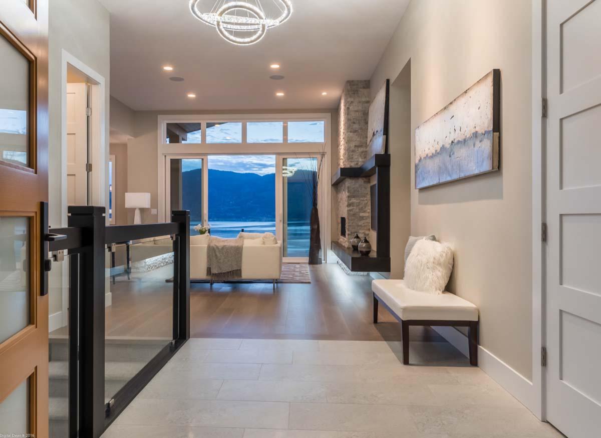 Plan 144102UPR: Modern Lake House Plan with Lower Level Rec Room - 3320 Sq Ft - Image #5 - Mid Century Modern, Modern, New American