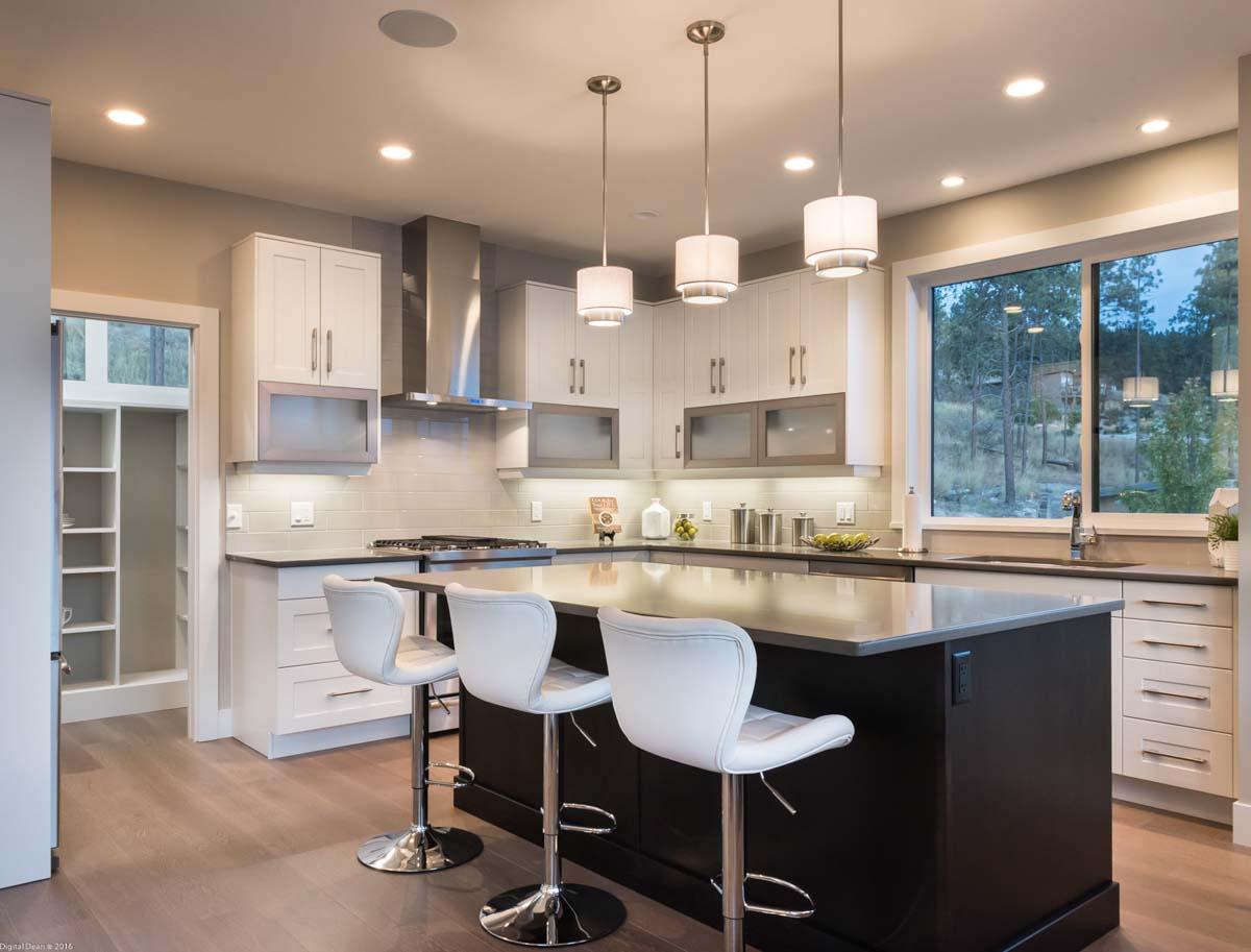 Plan 144102UPR: Modern Lake House Plan with Lower Level Rec Room - 3320 Sq Ft - Image #9 - Mid Century Modern, Modern, New American