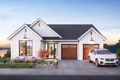 New American Cottage House Plan with Finished Lower Level - 2680 Sq Ft