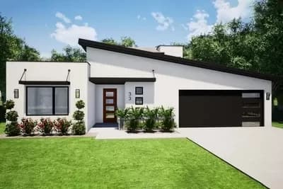 Modern House Plan with Flex and Bonus Rooms - 2591 Sq Ft