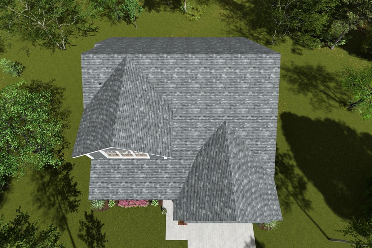 Plan 52333WM: Country House Plan with Upstairs Flex Room - 2025 Sq Ft - Image #7 - Country, Farmhouse, Traditional