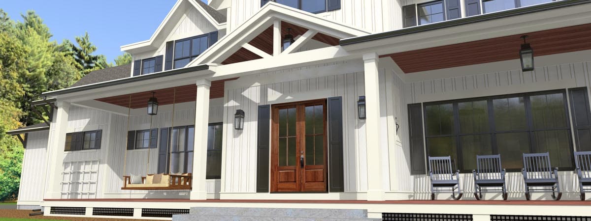 Plan 654017KNA: 5-Bed Modern Farmhouse Plan with Optionally Finished Lower Level Expansion - 3799 Sq Ft - Image #13 - Country, Modern Farmhouse, New American