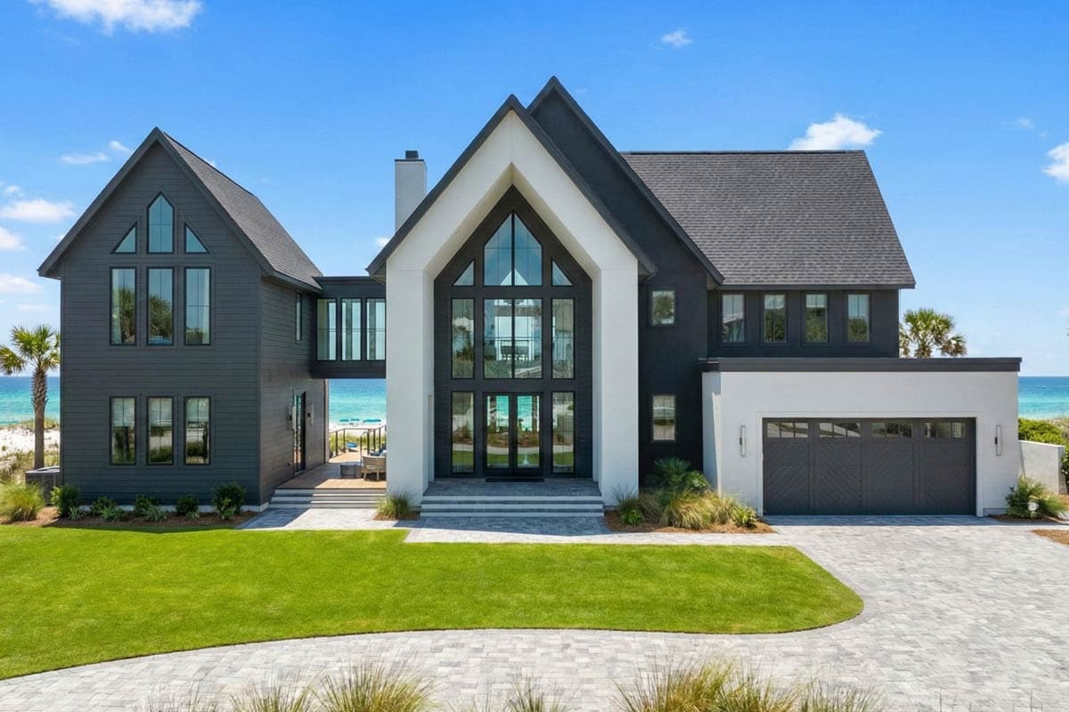 Plan image - 623312DJ:Lake House Plan with Dog Trot and Guest Suite - 4271 Sq Ft