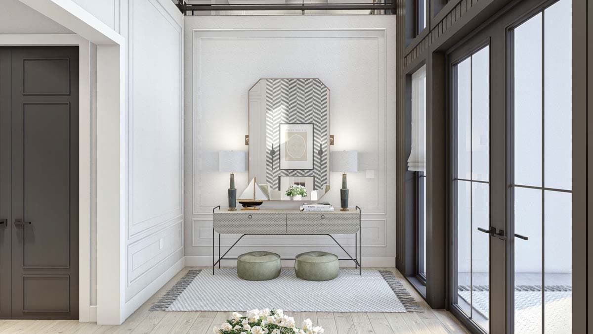 Plan 623312DJ: Lake House Plan with Dog Trot and Guest Suite - 4271 Sq Ft - Image #7 - Contemporary, New American, Scandinavian, Transitional