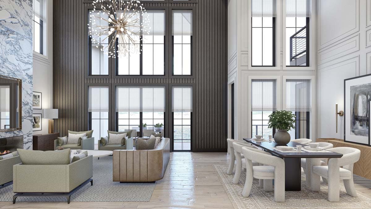 Plan 623312DJ: Lake House Plan with Dog Trot and Guest Suite - 4271 Sq Ft - Image #16 - Contemporary, New American, Scandinavian, Transitional