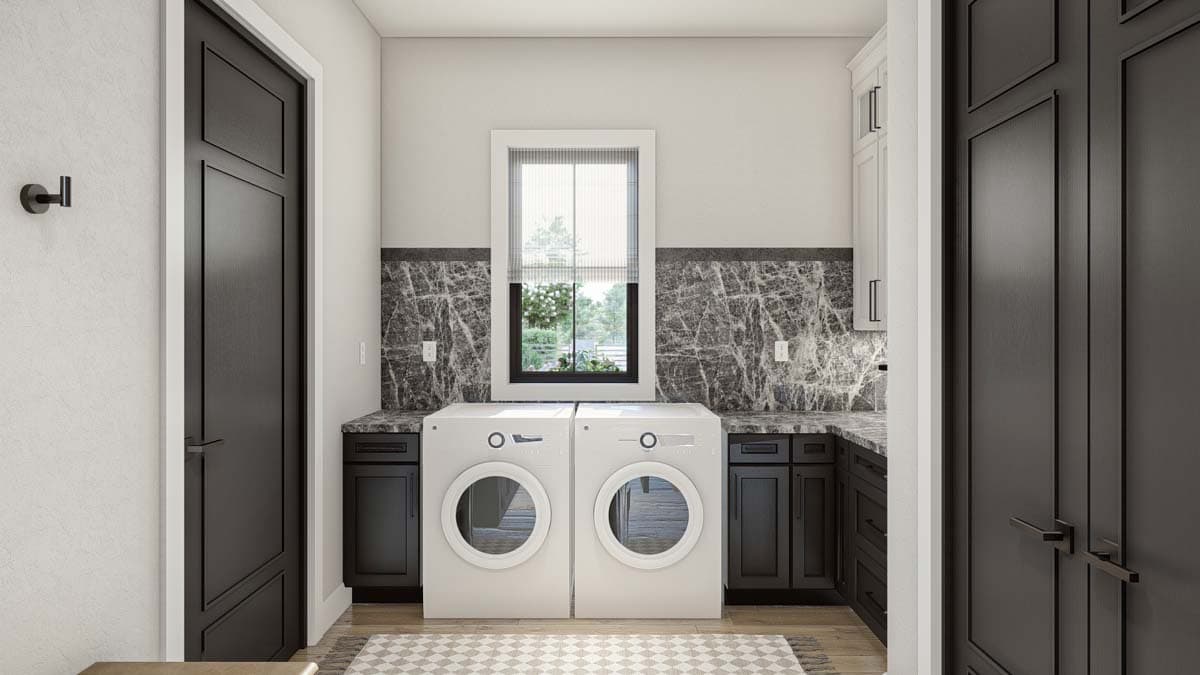 Plan 623312DJ: Lake House Plan with Dog Trot and Guest Suite - 4271 Sq Ft - Image #22 - Contemporary, New American, Scandinavian, Transitional