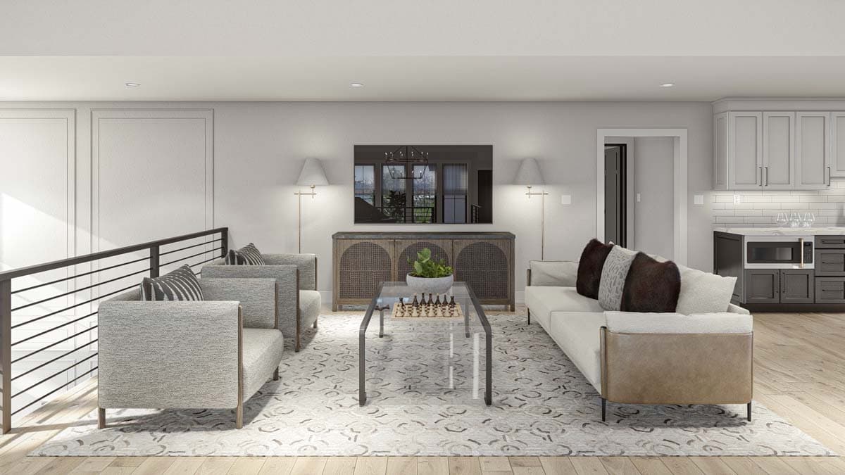 Plan 623312DJ: Lake House Plan with Dog Trot and Guest Suite - 4271 Sq Ft - Image #32 - Contemporary, New American, Scandinavian, Transitional