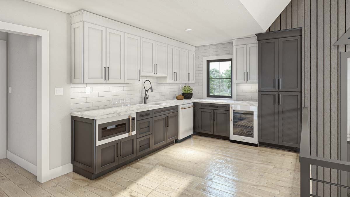 Plan 623312DJ: Lake House Plan with Dog Trot and Guest Suite - 4271 Sq Ft - Image #33 - Contemporary, New American, Scandinavian, Transitional