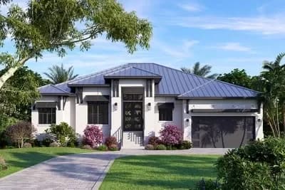 Transitional House Plan with 3 Beds and Outdoor Living - 2473 Sq Ft