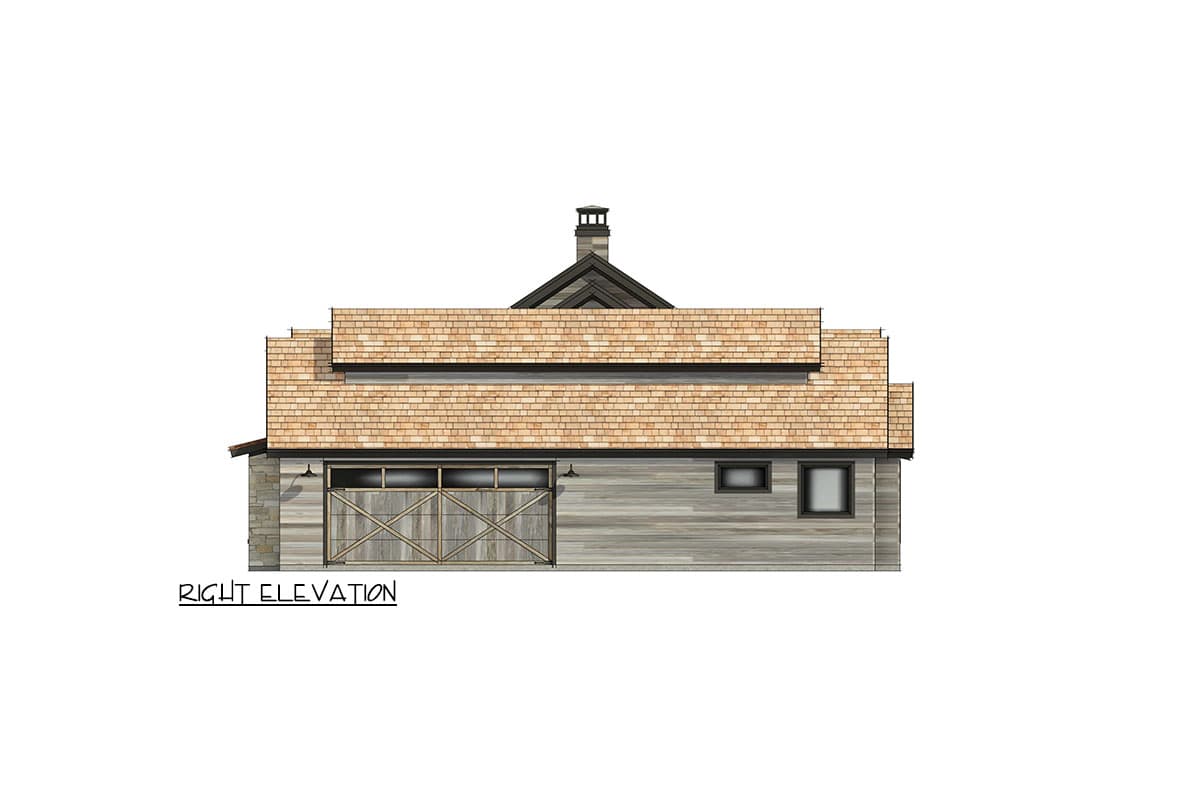 Plan 818102JSS: Split Bedroom Hill Country House Plan with Contemporary Flair - 2390 Sq Ft - Image #8 - Contemporary, Hill Country, New American