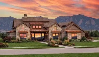 Split Bedroom Hill Country House Plan with Contemporary Flair - 2390 Sq Ft