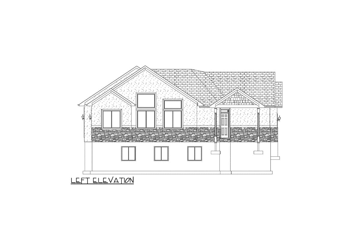Plan 61478UT: Duplex House Plan with Matching 1287 Square Foot Units - Image #13 - Southern, Southern Traditional, Traditional