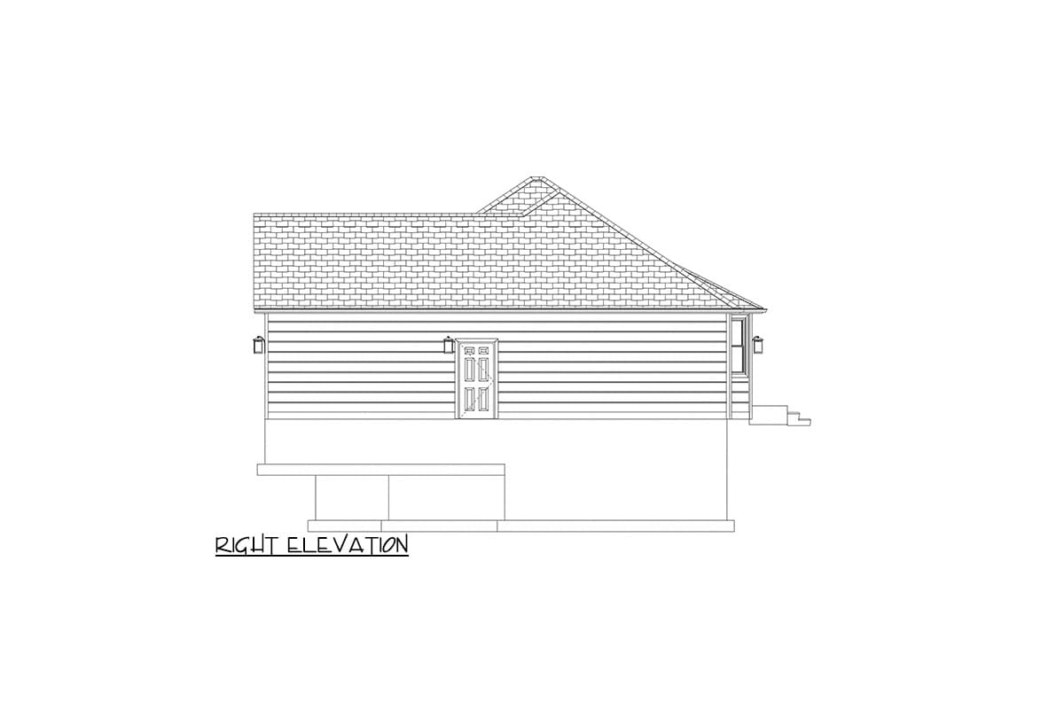 Plan 61479UT: 3-Bed One-Story House Plan with 2-Car Garage - 1914 Sq Ft - Image #26 - New American, Ranch, Transitional