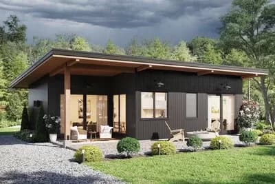 Mid-Century Modern Cottage - 800 Sq Ft