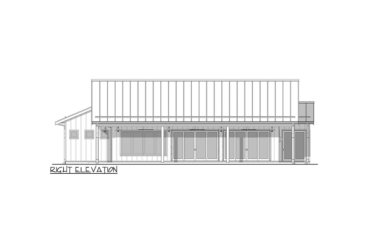 Plan 677037NWL: Rustic Country House Plan with Wrap Around Porch - 1943 Sq Ft - Image #8 - Cottage, Country, Rustic