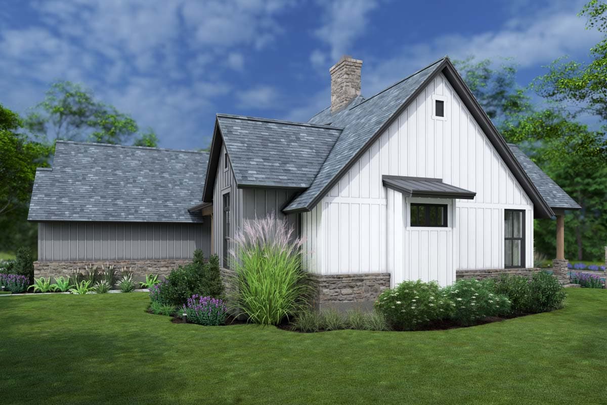 Plan 16928WG: Modern Farmhouse Plan with Flex Room and Bonus Expansion Under 2000 Square Feet - Image #10 - Country, Craftsman, Farmhouse, Modern Farmhouse, New American