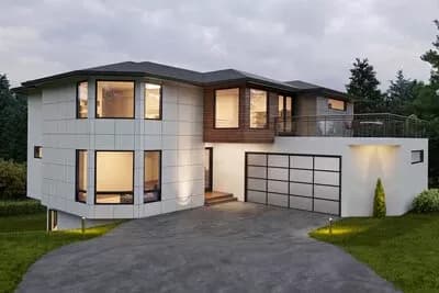 Modern House Plan with Lower Level Apartment - 4063 Sq Ft