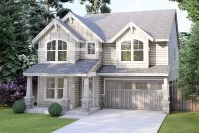 4 Bed House Plan with Flex and Bonus Rooms - 2825 Sq Ft