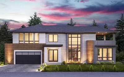 5-Bed Modern House Plan with Finished Lower Level - 4269 Sq Ft