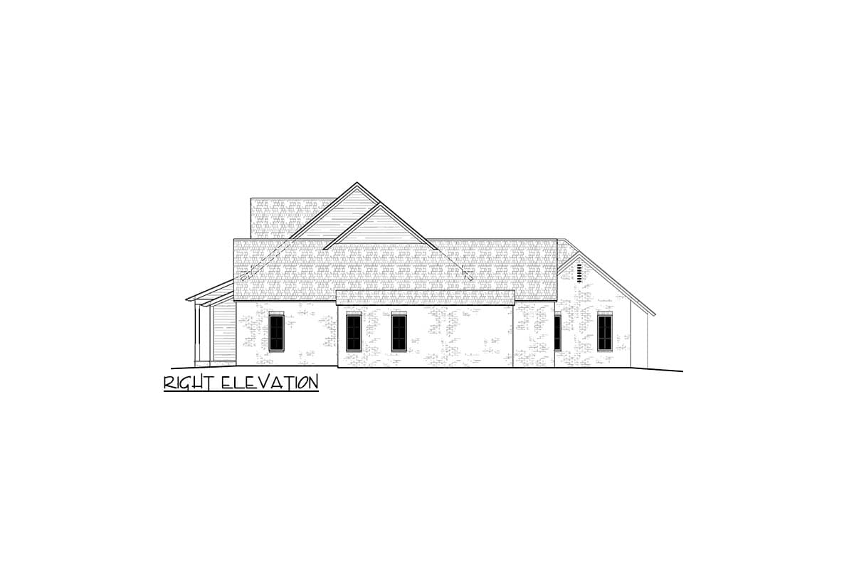 Plan 510250WDY: Classic Farmhouse Plan with Large Porches and a Home Office - 3765 Sq Ft - Image #7 - Country, Farmhouse, Modern Farmhouse, New American, Southern