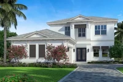 2-Story Florida House Plan with 3 Beds and a 2-Car Garage - 3001 Sq Ft