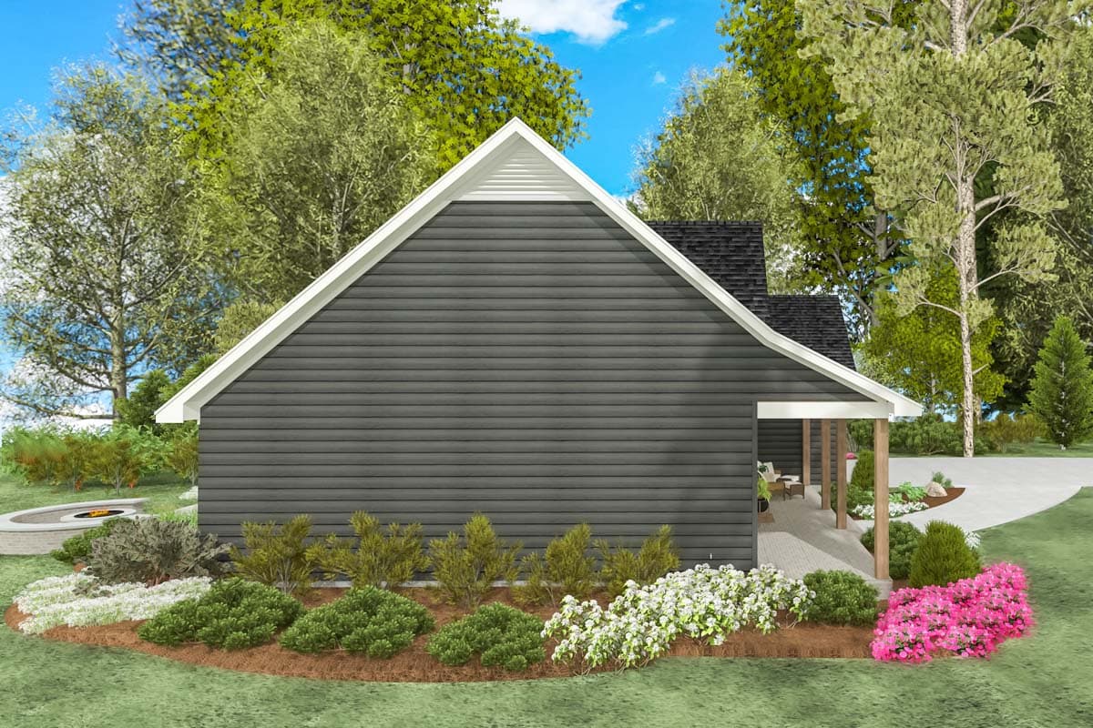 Plan 62162V: 3 Bed Farmhouse with Front and Rear Porches - 1834 Sq Ft - Image #10 - Country, Craftsman, Farmhouse, Traditional
