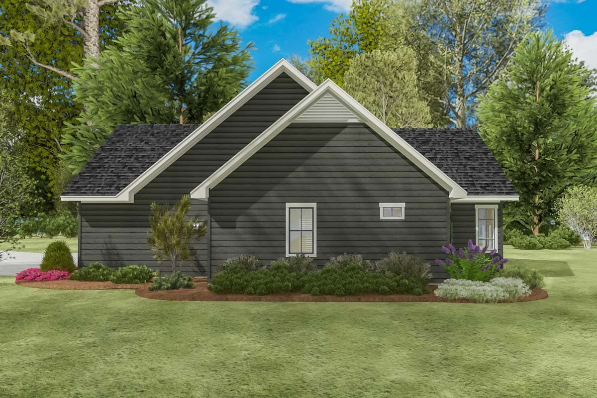 Plan 62162V: 3 Bed Farmhouse with Front and Rear Porches - 1834 Sq Ft - Image #12 - Country, Craftsman, Farmhouse, Traditional