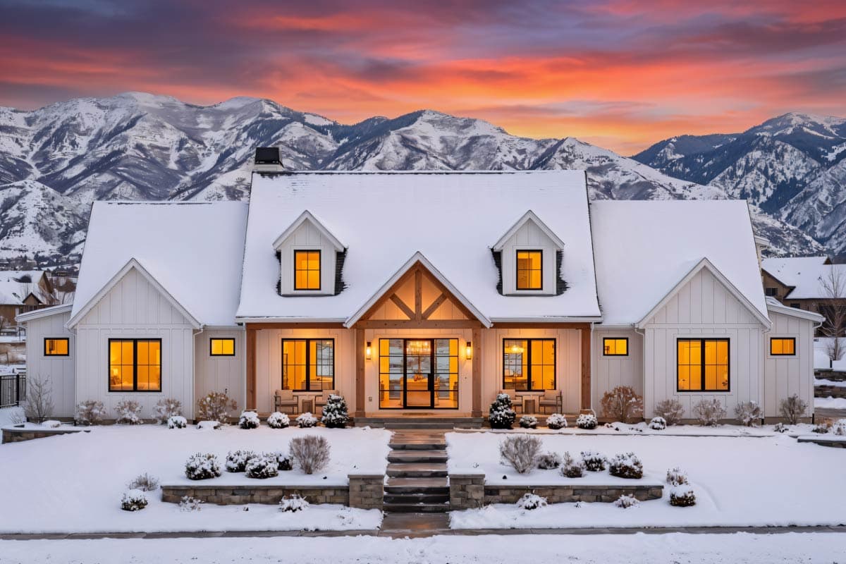 Plan 818107JSS: Balanced Farmhouse Plan with Vaulted Entry Porch - 3641 Sq Ft - Image #7 - Country, Farmhouse, Traditional