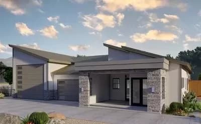 3-Bed Modern House Plan with Oversized RV Garage - 2229 Sq Ft