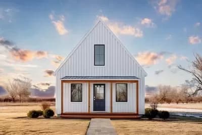 1 or 2-Bed Modern Farmhouse ADU Cottage with Loft and Open Living Space