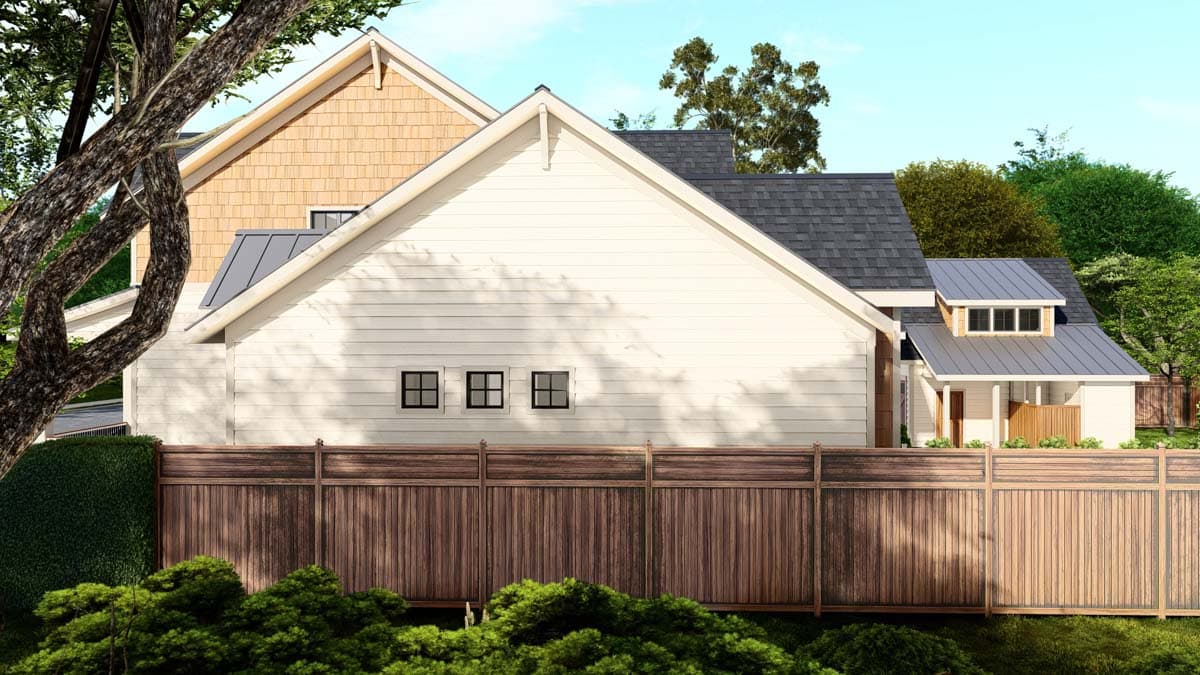 Plan 25435TF: Coastal Cottage with Study and Two-Story Living Room - 2872 Sq Ft - Image #10 - Coastal, Cottage