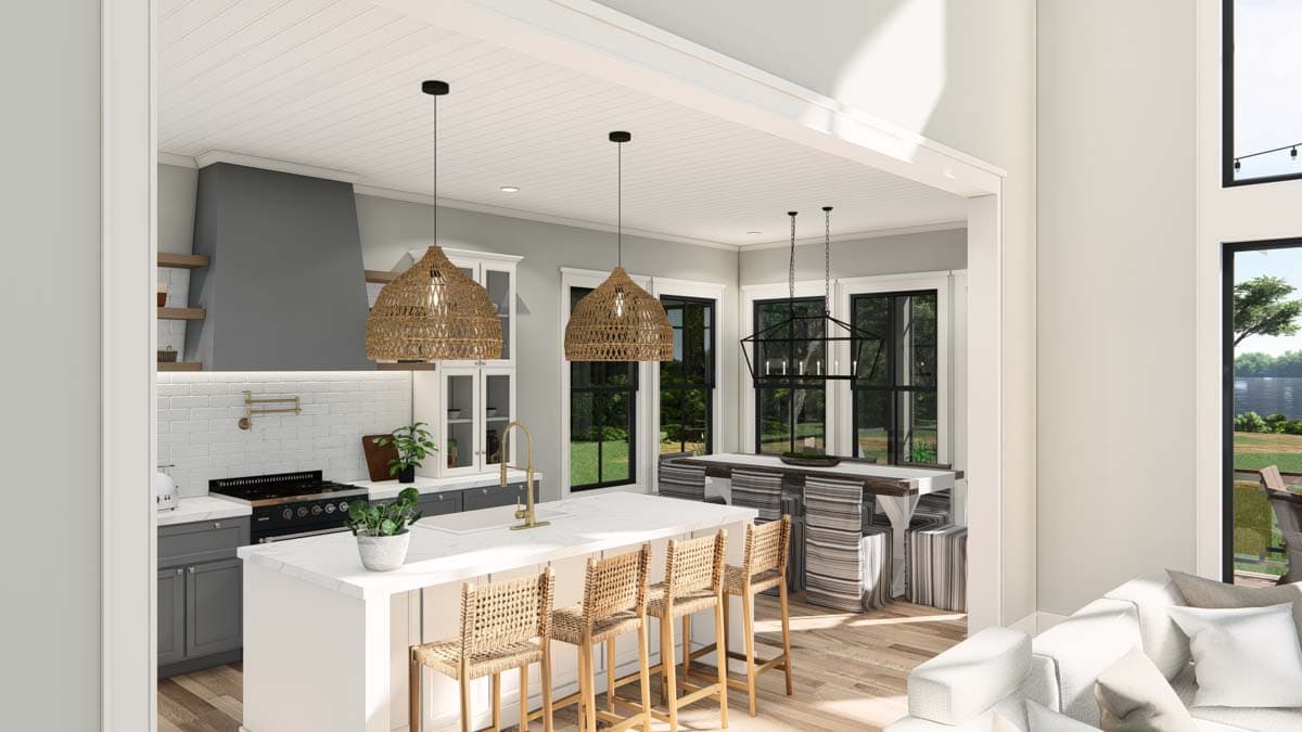 Plan 25435TF: Coastal Cottage with Study and Two-Story Living Room - 2872 Sq Ft - Image #30 - Coastal, Cottage