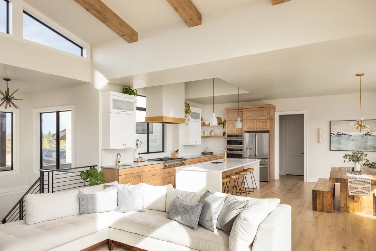 Plan 95238RW: Split Bedroom Modern House Plan with Drive-Through 3-Car Garage - 2730 Sq Ft - Image #10 - Contemporary, Mid Century Modern, Modern, Mountain, Prairie, Ranch, Transitional