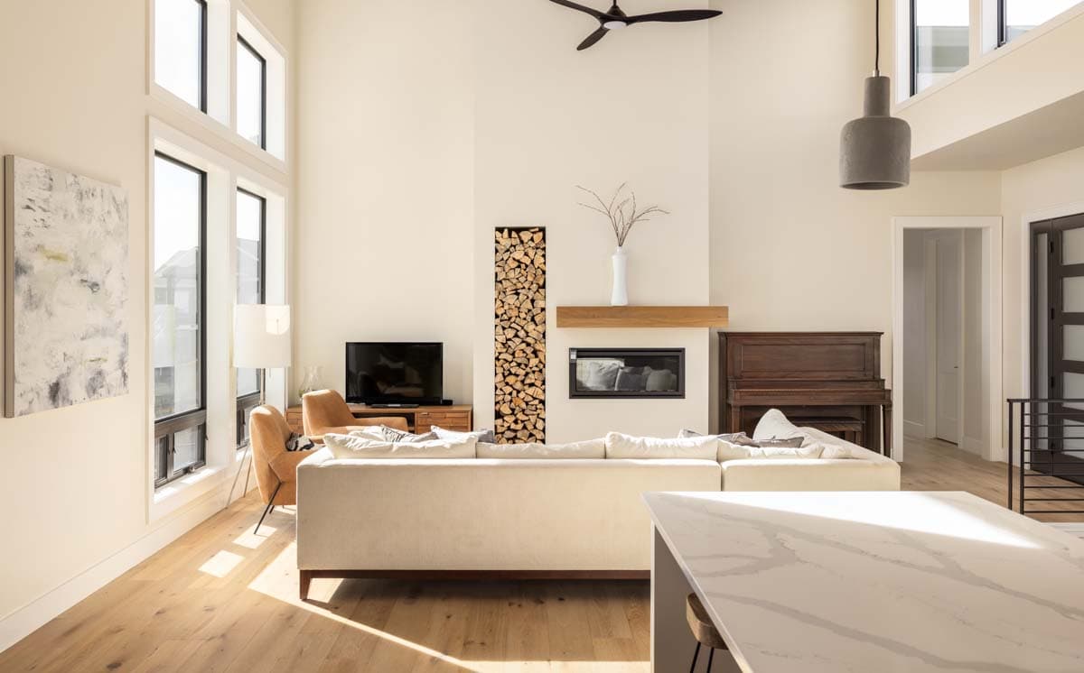 Plan 95238RW: Split Bedroom Modern House Plan with Drive-Through 3-Car Garage - 2730 Sq Ft - Image #11 - Contemporary, Mid Century Modern, Modern, Mountain, Prairie, Ranch, Transitional