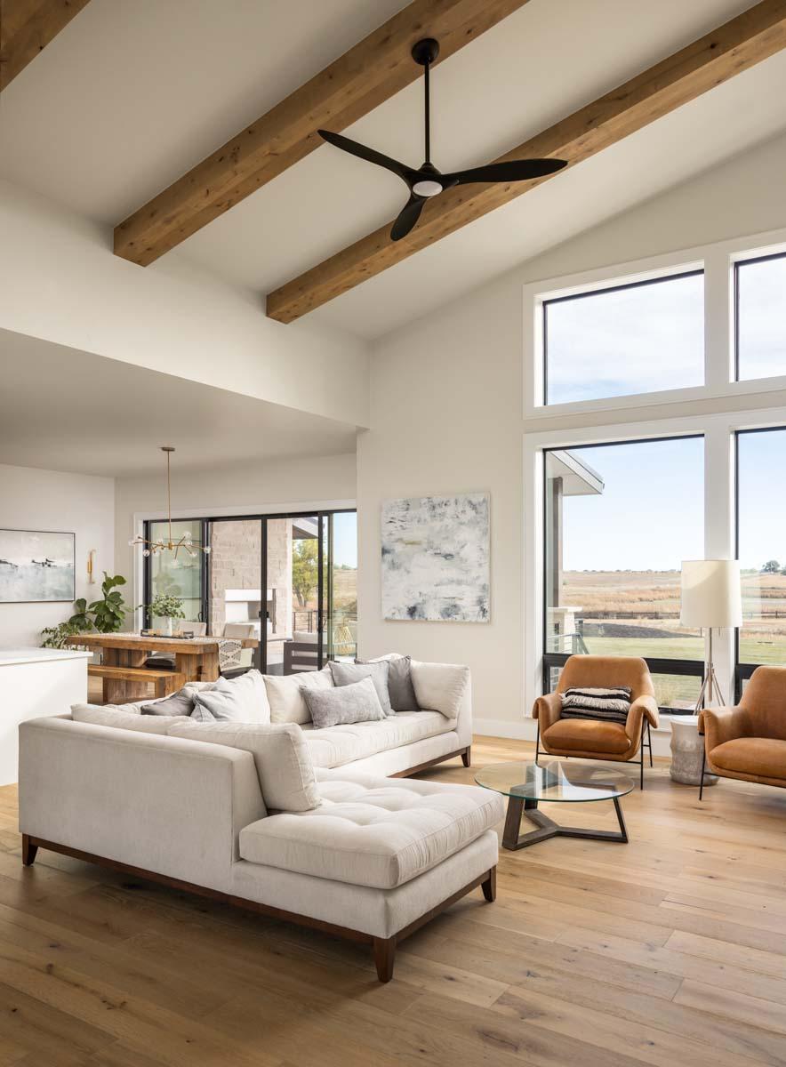 Plan 95238RW: Split Bedroom Modern House Plan with Drive-Through 3-Car Garage - 2730 Sq Ft - Image #13 - Contemporary, Mid Century Modern, Modern, Mountain, Prairie, Ranch, Transitional