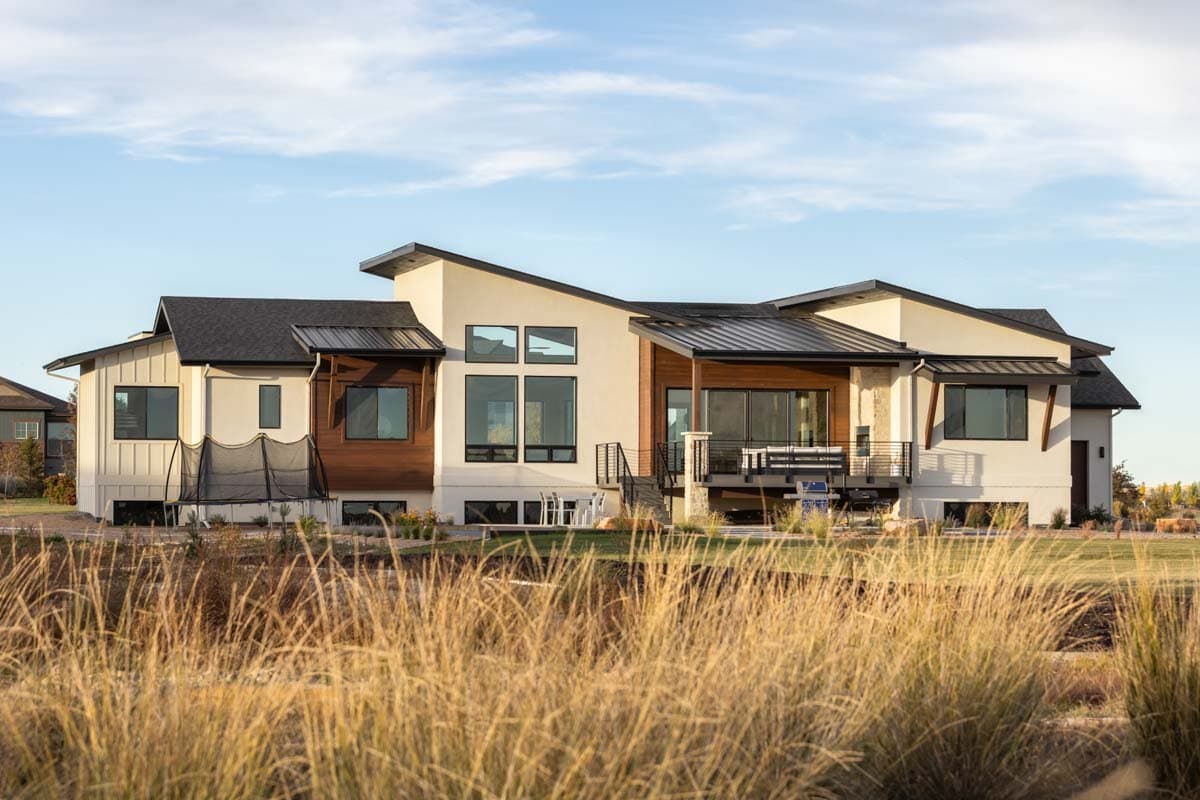 Plan 95238RW: Split Bedroom Modern House Plan with Drive-Through 3-Car Garage - 2730 Sq Ft - Image #23 - Contemporary, Mid Century Modern, Modern, Mountain, Prairie, Ranch, Transitional