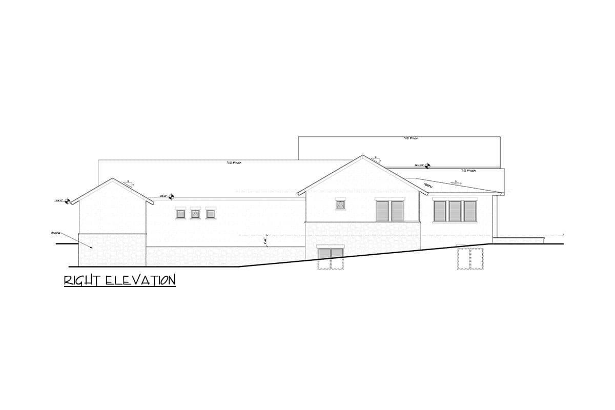 Plan 95241RW: Modern Hill Country House Plan with Lower Level Expansion - 2935 Sq Ft - Image #36 - Country, Hill Country, New American, Transitional