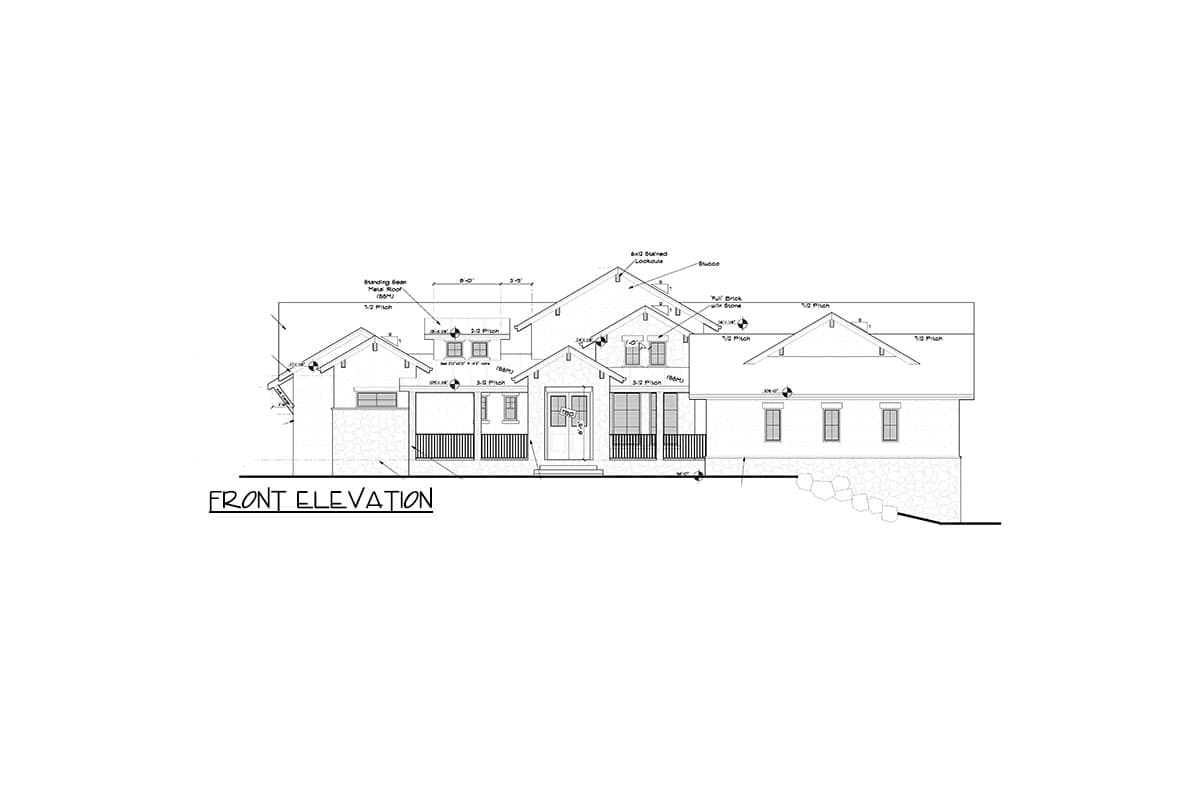 Plan 95241RW: Modern Hill Country House Plan with Lower Level Expansion - 2935 Sq Ft - Image #33 - Country, Hill Country, New American, Transitional