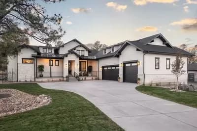 Modern Hill Country House Plan with Lower Level Expansion - 2935 Sq Ft